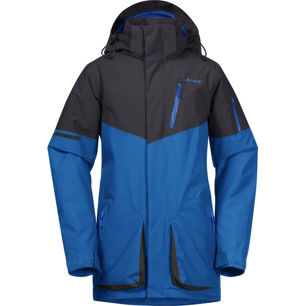 Bergans Knyken Insulated Jacket Youth strong blue/solid charcoal 3 Bergans Knyken Insulated Jacket Youth strong blue/solid charcoal