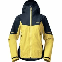 Bergans Senja 3-Layer Jacket Women pineapple/orion blue
