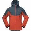 Bergans Senja Hybrid Softshell Jacket Men brick/orion blue -Ski Jackets Sales bergans senja hybrid softshell jacket men brick orion blue 1
