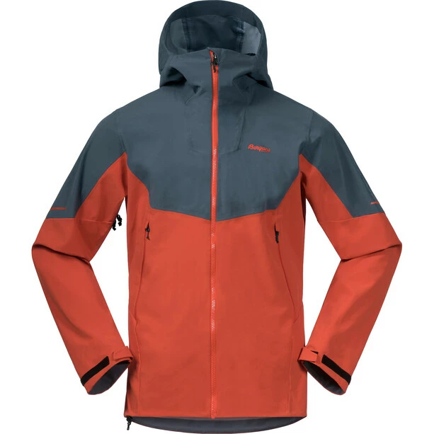 Bergans Senja Hybrid Softshell Jacket Men brick/orion blue 3 Bergans Senja Hybrid Softshell Jacket Men brick/orion blue