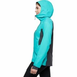 Black Diamond Dawn Patrol Hybrid Shell Jacket Women dark patina -Ski Jackets Sales black diamond dawn patrol hybrid shell jacket women dark patina 4