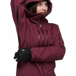 Black Diamond Recon LT Shell Jacket Women blackberry -Ski Jackets Sales black diamond recon lt shell jacket women blackberry 5