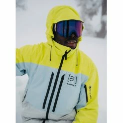 Burton [ak] Swash 2 Layer Jacket Gore-Tex Men limeade/ballad blue/gray cloud -Ski Jackets Sales burton ak swash 2 layer jacket gore tex men limeade ballad blue gray cloud 6