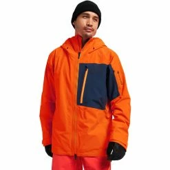 Burton Cyclic Jacket Gore-Tex Men clownfish orange/dress blue -Ski Jackets Sales burton cyclic jacke gore tex herren clownfish orange dress blue 4