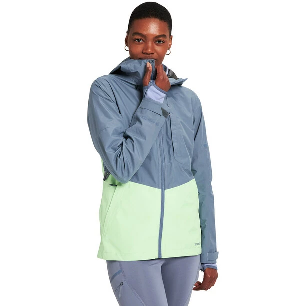 Burton Multipath Shell Jacket Gore-Tex Women folkstone gray/paradise green 6 Burton Multipath Shell Jacket Gore-Tex Women folkstone gray/paradise green - Image 4
