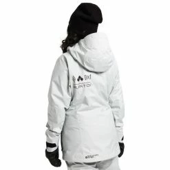 Burton Upshift Jacket Gore-Tex Women solution dyed light gray -Ski Jackets Sales burton upshift jacke gore tex damen solution dyed light gray 6