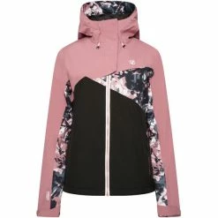 Dare 2b Determined Jacket Women mesa rose/black/mesa rose abstract floral print