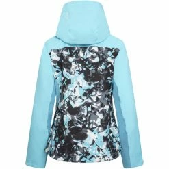 Dare 2b Determined Jacket Women river blue/capri blue/river blue abstract floral print -Ski Jackets Sales dare 2b determined jacket women river blue capri blue river blue abstract floral print 3