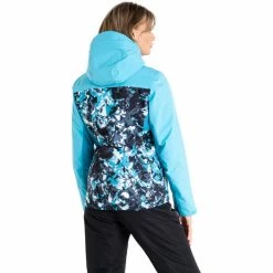 Dare 2b Determined Jacket Women river blue/capri blue/river blue abstract floral print -Ski Jackets Sales dare 2b determined jacket women river blue capri blue river blue abstract floral print 5