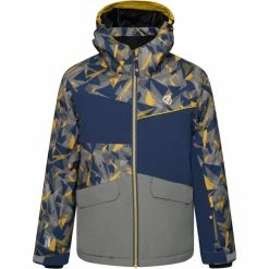 Dare 2b Glee II Jacket Kids antique moss geo print/agave green/moonlight denim