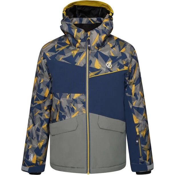 Dare 2b Glee II Jacket Kids antique moss geo print/agave green/moonlight denim 3 Dare 2b Glee II Jacket Kids antique moss geo print/agave green/moonlight denim