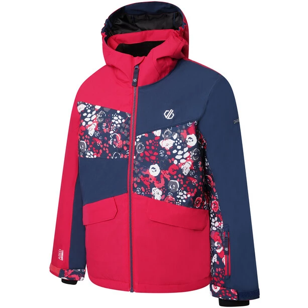 Dare 2b Glee II Jacket Kids virtual pink/moonlight denim/virtual pink floral print 4 Dare 2b Glee II Jacket Kids virtual pink/moonlight denim/virtual pink floral print - Image 2