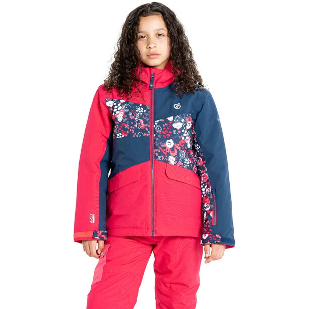 Dare 2b Glee II Jacket Kids virtual pink/moonlight denim/virtual pink floral print 6 Dare 2b Glee II Jacket Kids virtual pink/moonlight denim/virtual pink floral print - Image 4