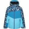 Dare 2b Humour II Jacket Kids river blue floral print/fjord blue/river blue -Ski Jackets Sales dare 2b humour ii jacket kids river blue floral print fjord blue river blue 1