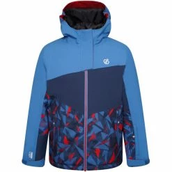 Dare 2b Humour II Jacket Kids vallarta blue/moonlight denim/vallarta blue geo print