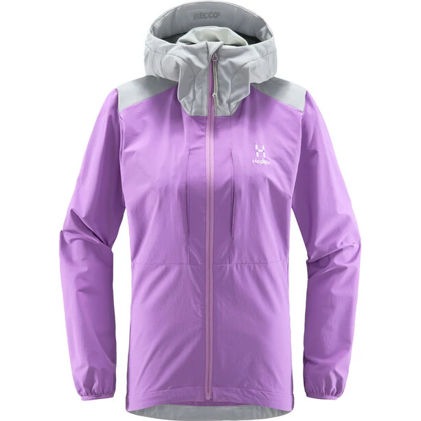 Haglöfs Discover Touring Jacket Women purple ice/concrete 3 Haglöfs Discover Touring Jacket Women purple ice/concrete