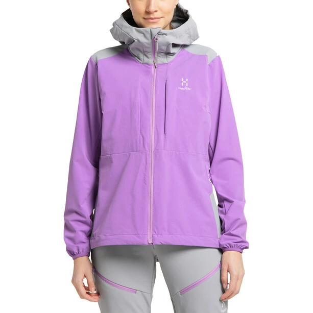Haglöfs Discover Touring Jacket Women purple ice/concrete 5 Haglöfs Discover Touring Jacket Women purple ice/concrete - Image 3