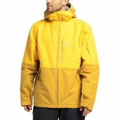 Haglöfs Gondol Insulated Jacket Men autumn leaves/pumpkin yellow -Ski Jackets Sales hagloefs gondol insulated jacket men autumn leaves pumpkin yellow 3