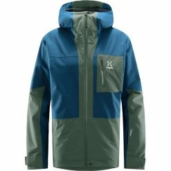 Haglöfs Lumi Jacket Men dark ocean/fjell green