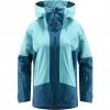 Haglöfs Lumi Jacket Women dark ocean/frost blue -Ski Jackets Sales hagloefs lumi jacket women dark ocean frost blue 1