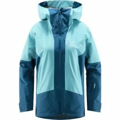 Haglöfs Lumi Jacket Women dark ocean/frost blue