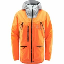 Haglöfs Vassi GTX Pro Jacket Men flame orange/concrete