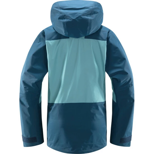 Haglöfs Vassi Touring GTX Jacket Women frost blue/dark ocean 4 Haglöfs Vassi Touring GTX Jacket Women frost blue/dark ocean - Image 2