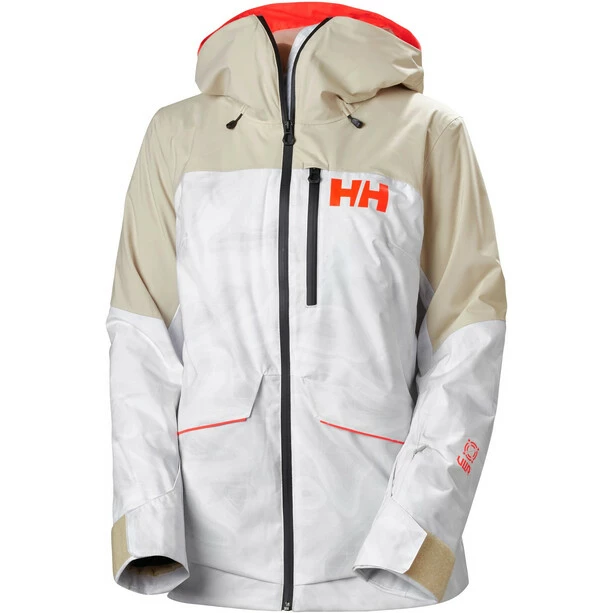 Helly Hansen Powchaser Lifaloft Jacket Women snow nmm map print 3 Helly Hansen Powchaser Lifaloft Jacket Women snow nmm map print