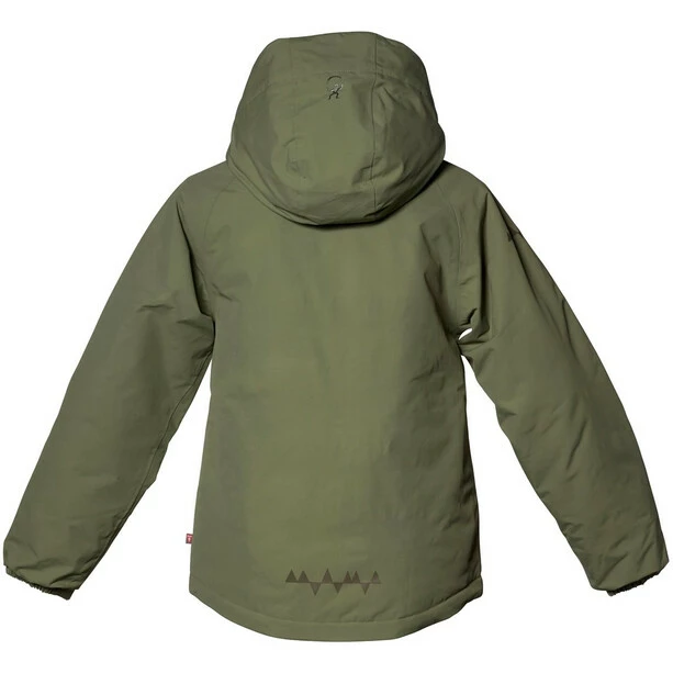 Isbjörn of Sweden Carving Winter Jacket Youth moss 4 Isbjörn of Sweden Carving Winter Jacket Youth moss - Image 2