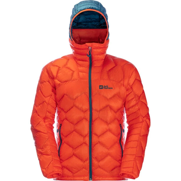 Jack Wolfskin Alpspitze Down Hoody Men wild brier 4 Jack Wolfskin Alpspitze Down Hoody Men wild brier - Image 2