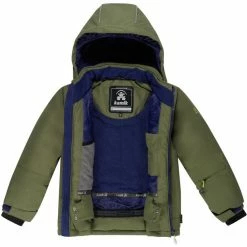 Kamik Hux Jacket Boys forest -Ski Jackets Sales kamik hux jacket boys forest 3