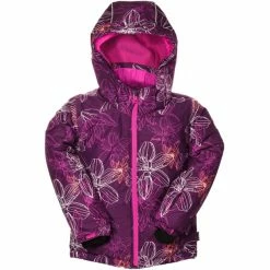Kamik Tallieleil Winter Jacket Girls plum/fuschia-prune/fuschia