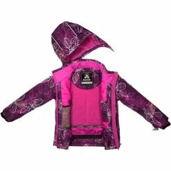 Kamik Tallieleil Winter Jacket Girls plum/fuschia-prune/fuschia -Ski Jackets Sales kamik tallieleil winter jacket girls plum fuschia prune fuschia 3