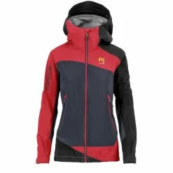 Karpos Marmolada Jacket Women india ink/poinsettia/black