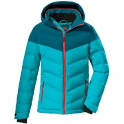 Killtec KSW 157 Quilted Ski Jacket Girls turquoise