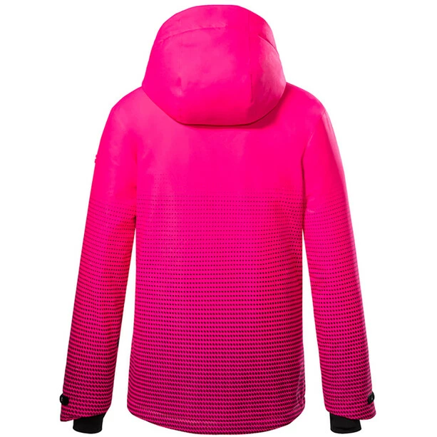 Killtec KSW 158 Ski Jacket Girls neon pink 4 Killtec KSW 158 Ski Jacket Girls neon pink - Image 2