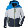 Killtec KSW 161 Ski Jacket Boys neon blue/dark navy -Ski Jackets Sales killtec ksw 161 ski jacket boys neon blue dark navy 1