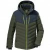 Killtec KSW 163 Quilted Ski Jacket Boys dark olive -Ski Jackets Sales killtec ksw 163 quilted ski jacket boys dark olive 1