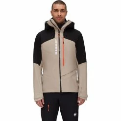 Mammut Aenergy Air HS Hooded Jacket Men safari/black -Ski Jackets Sales mammut aenergy air hs hooded jacket men safari black 2