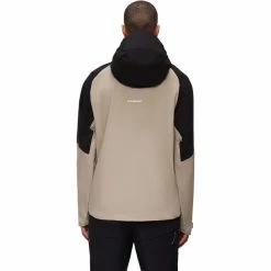Mammut Aenergy Air HS Hooded Jacket Men safari/black -Ski Jackets Sales mammut aenergy air hs hooded jacket men safari black 4