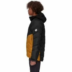 Mammut Photics Ski HS Thermo Hooded Jacket Men cheetah/black -Ski Jackets Sales mammut photics ski hs thermo hooded jacket men cheetah black 3