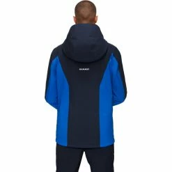 Mammut Stoney HS Jacket Men marine-ice -Ski Jackets Sales mammut stoney hs jacket men marine ice 3