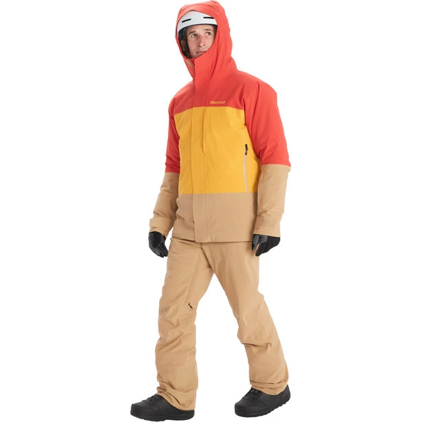 Marmot Elevation Jacket Men cairo/yellow gold 7 Marmot Elevation Jacket Men cairo/yellow gold - Image 5