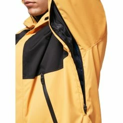 Oakley Crescent 3.0 Shell Jacket Men pure gold -Ski Jackets Sales oakley crescent 30 shell jacket men pure gold 3