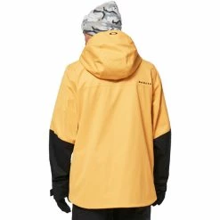 Oakley Crescent 3.0 Shell Jacket Men pure gold -Ski Jackets Sales oakley crescent 30 shell jacket men pure gold 4