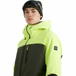 O'Neill Carbon Jacket Men pyranine yellow -Ski Jackets Sales oneill carbon jacket men pyranine yellow 4
