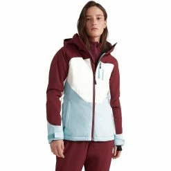 O'Neill Diamond Jacket Women windsor wine -Ski Jackets Sales oneill diamond jacket women windsor wine 3