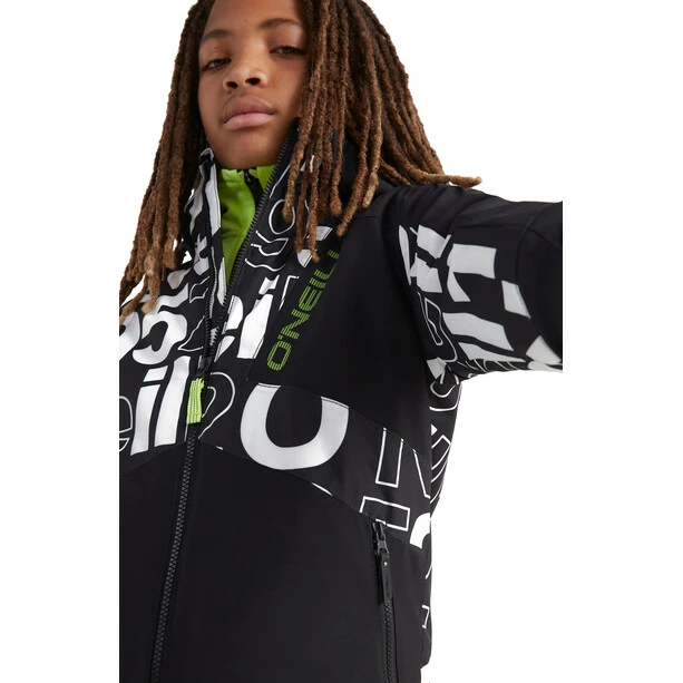 O'Neill Hammer AOP Jacket Boys white wording 1952 7 O'Neill Hammer AOP Jacket Boys white wording 1952 - Image 5