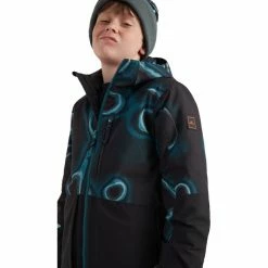 O'Neill Texture Jacket Boys blue heat map -Ski Jackets Sales oneill texture jacket boys blue heat map 4