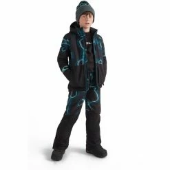 O'Neill Texture Jacket Boys blue heat map -Ski Jackets Sales oneill texture jacket boys blue heat map 6